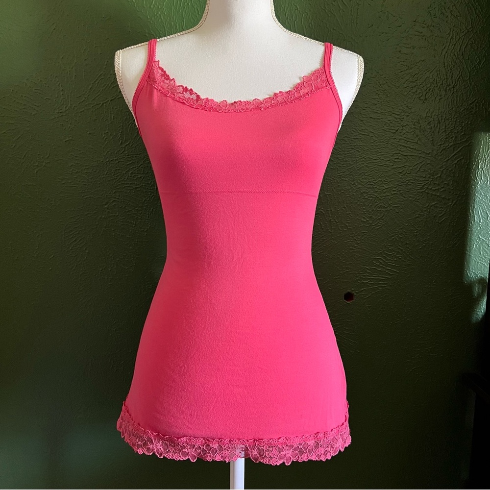 Lace Trim Cami Tank Top